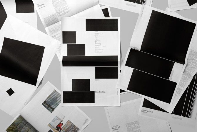 Underline Studio Publicizes the Migrant Crisis with Newspaper Design