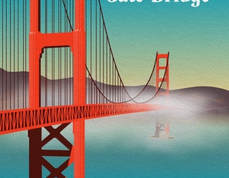 Poster Series: The Most Iconic Bridges in America 